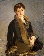 Isabelle Lemonnier le Chapeau a la Main Edouard Manet